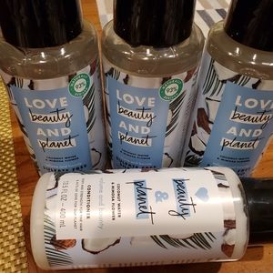 4  beauty and planet shampoo condtioner new